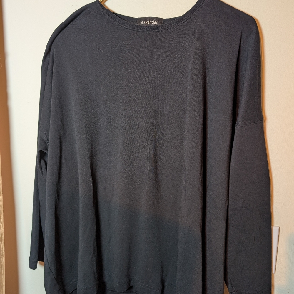 Eskandar Women's Long Sleeve Sweater